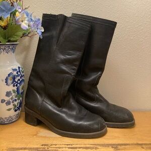Vintage black boots